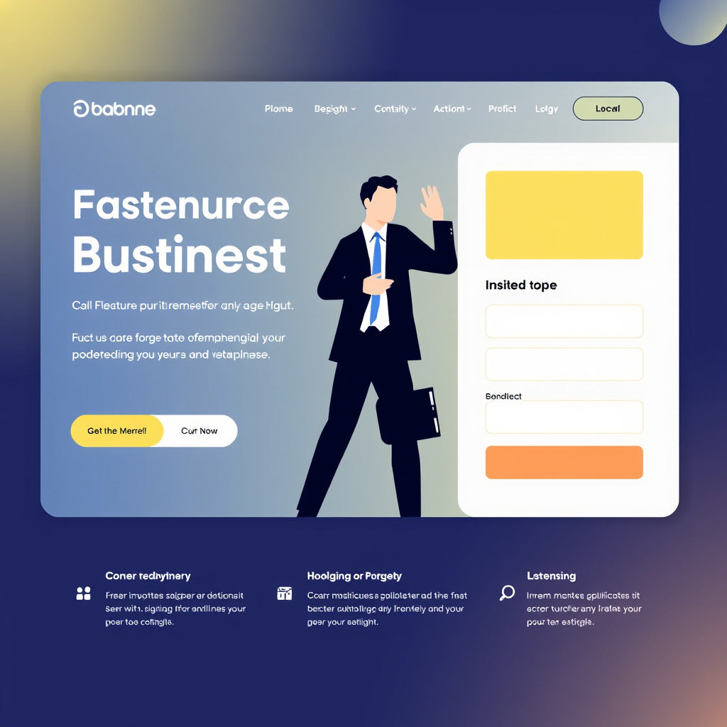Personalized Business Web Page